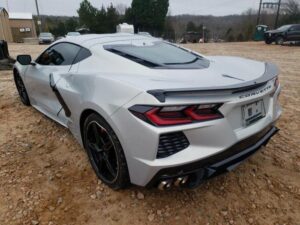 Salvaged C8 Corvette