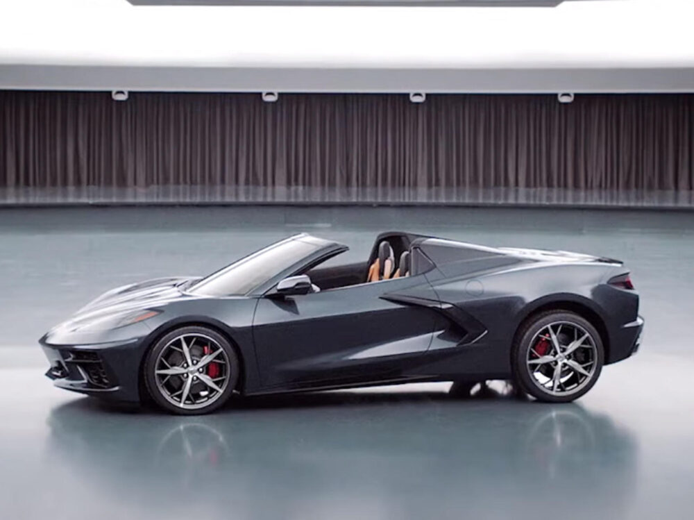 C8 Corvette Convertible Render