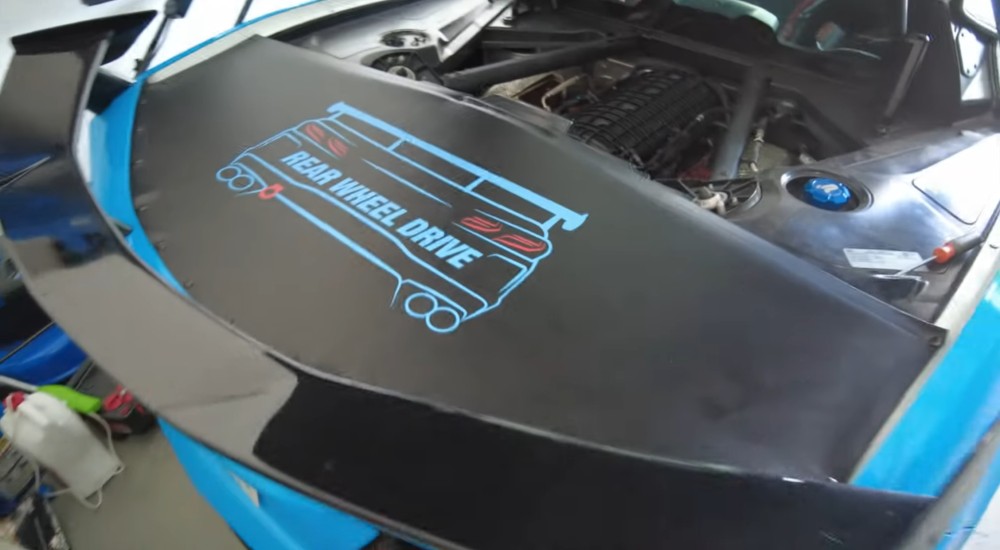 C8 Corvette Engine Detail