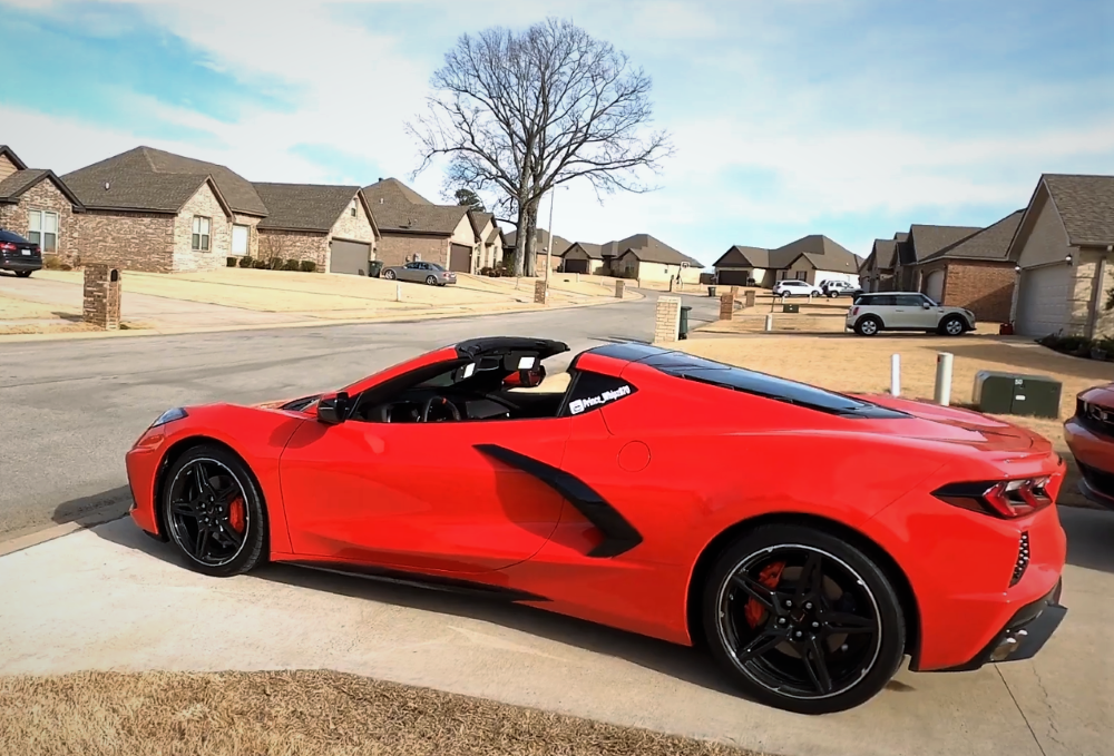 C8 Corvette gullwing