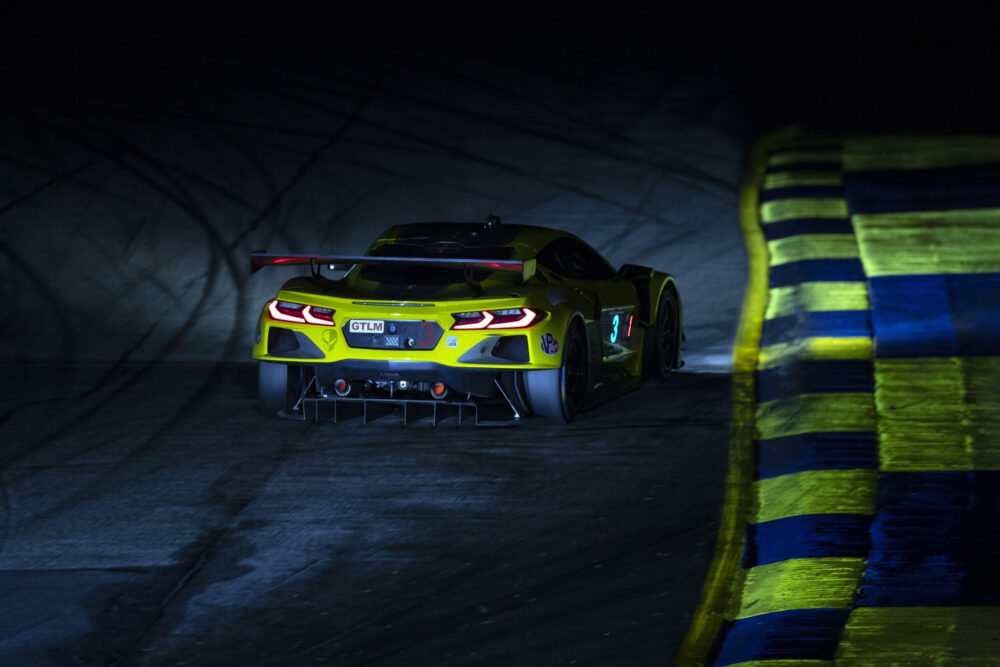 C8 Corvette IMSA Petit Le Mans nite