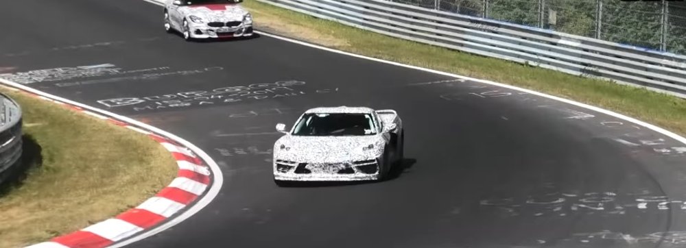 C8 Corvette at Nurburgring