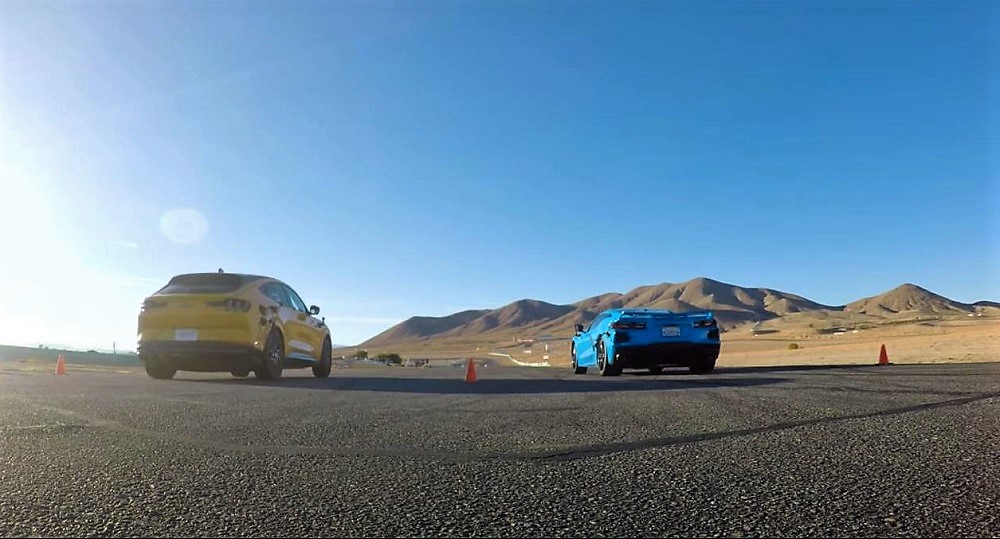 C8 Corvette Versus 2021 Ford Mustang Mach-E GT