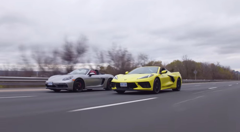 C8 Corvette vs 718 Boxster