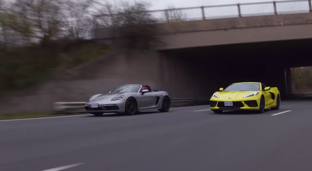 C8 Corvette vs 718 Boxster