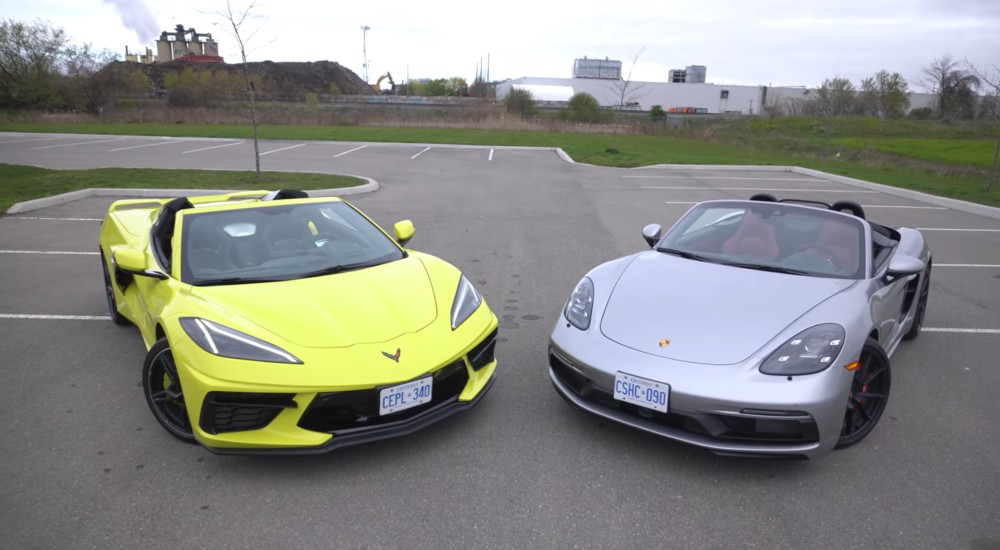 C8 Corvette vs 718 Boxster