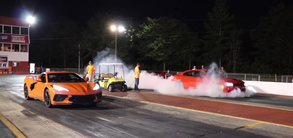 Corvette Versus Charger