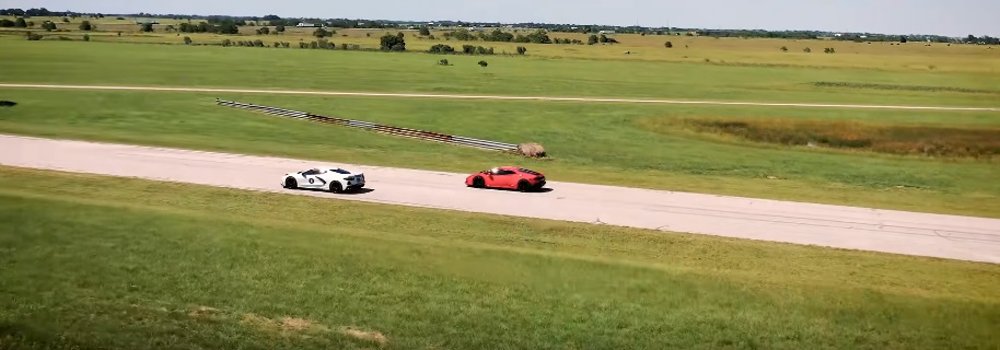 C8 Corvette versus Lamborghini Huracan