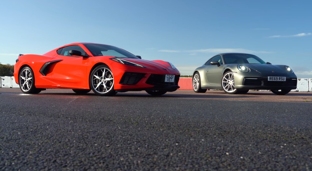 C8 Corvette vs Porsche 911