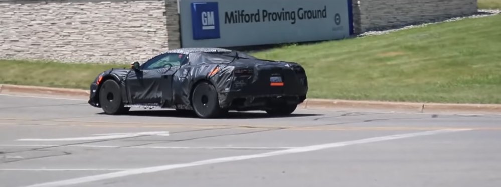 C8 Corvette Z06 Test Mule