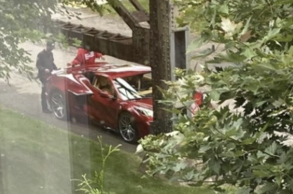 Red Mist C8 Z06 Corvette