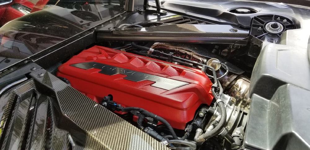 N4Speed C8 Engine Cover Pic 3