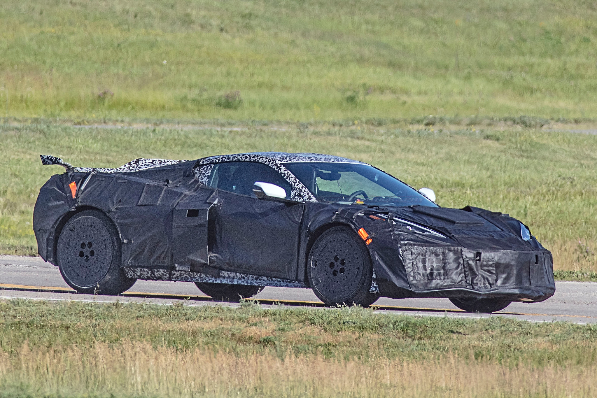 2022 C8 Corvette Z06 Spy Shot