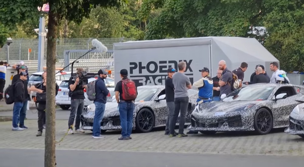 C8 Z06 Prototype at the Nurburgring