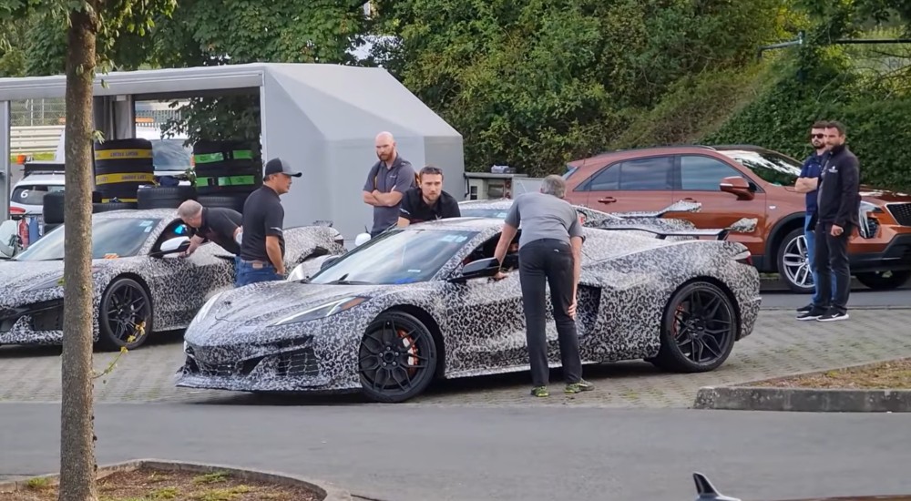 C8 Z06 Prototype at the Nurburgring