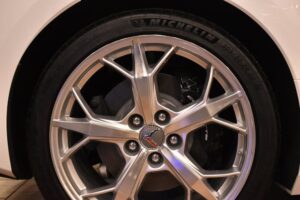 White Over Blue C8 Stuns at Oklahoma City Car Show