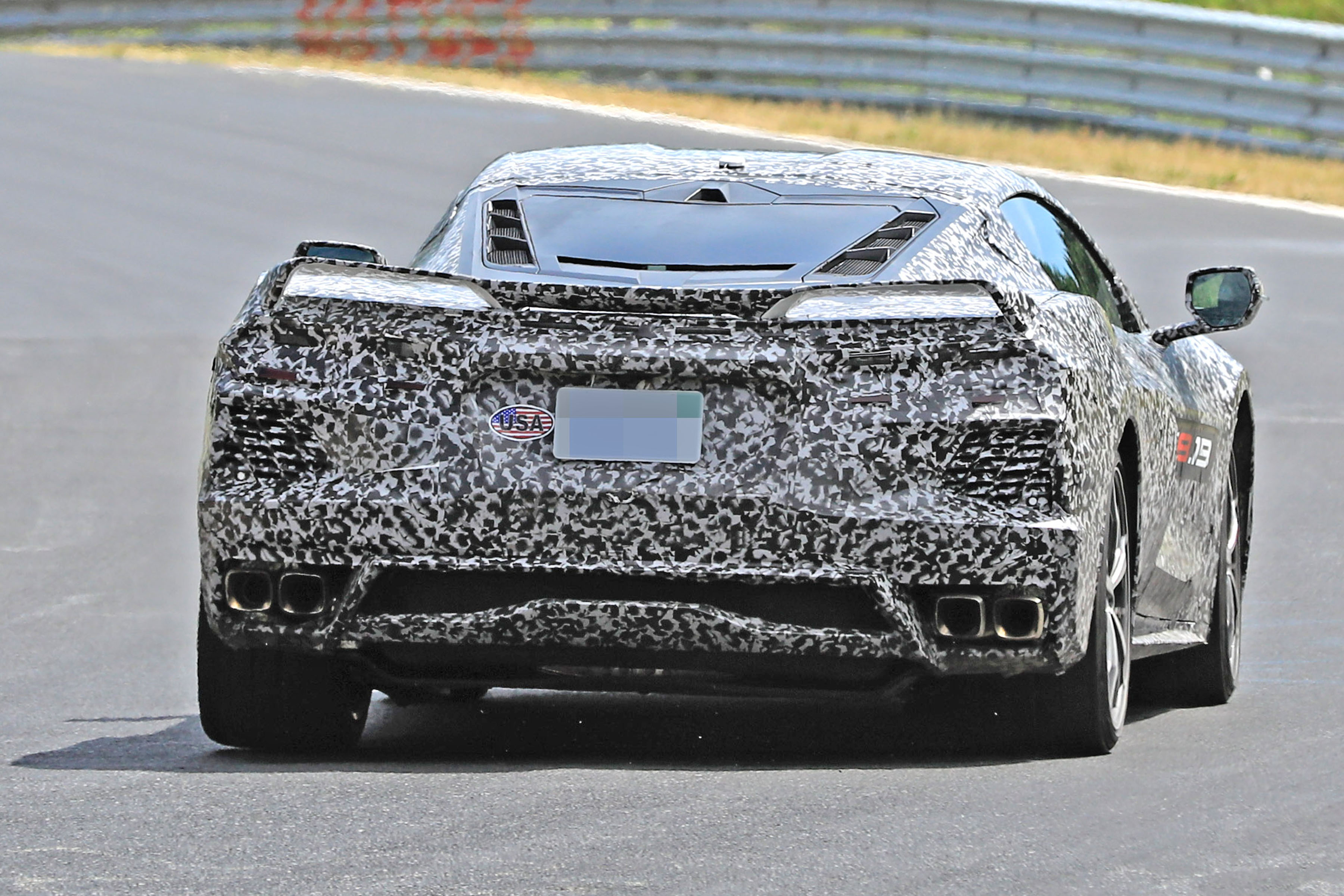 Mid Egine C8 Corvette Zora Spy Shots 2019 2020