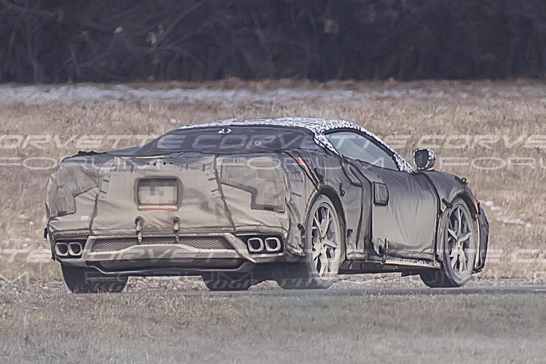 Corvetteforum.com Spy Shots Corvette C8 Zora Mid-Engine News Story Updates