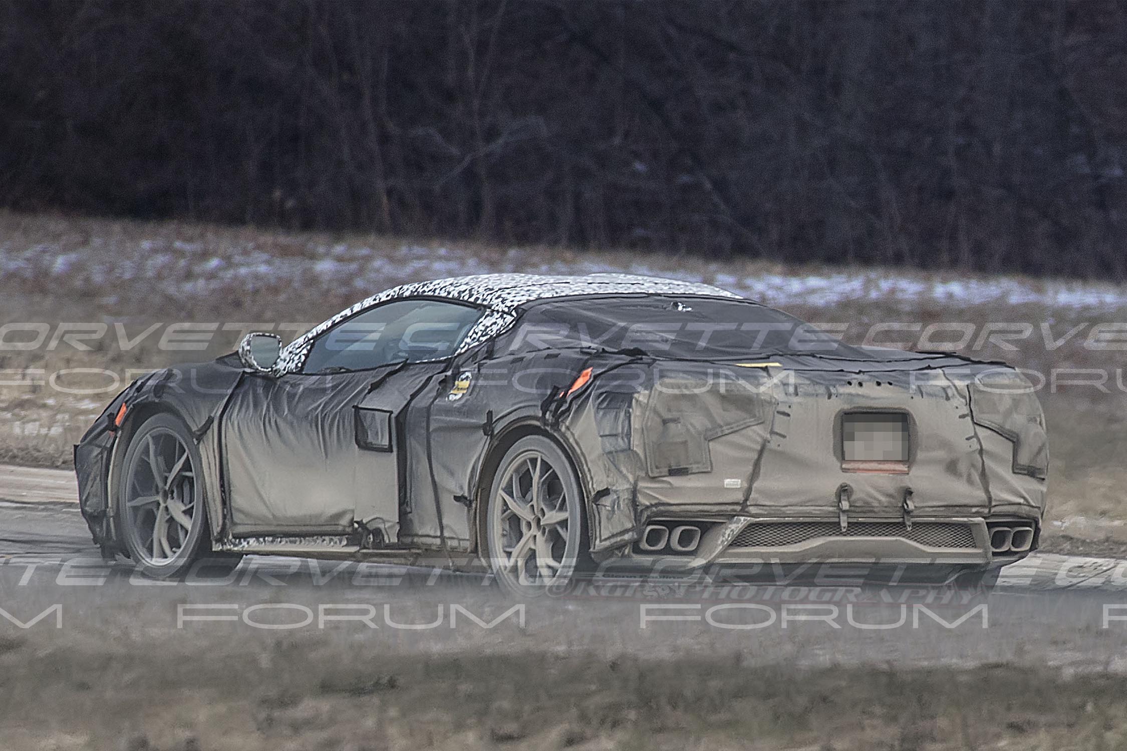 Corvetteforum.com Spy Shots Corvette C8 Zora Mid-Engine News Story Updates