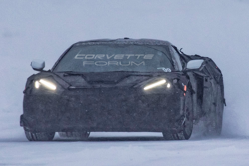 Are These Spy Shots of the 2022 Corvette Z06?