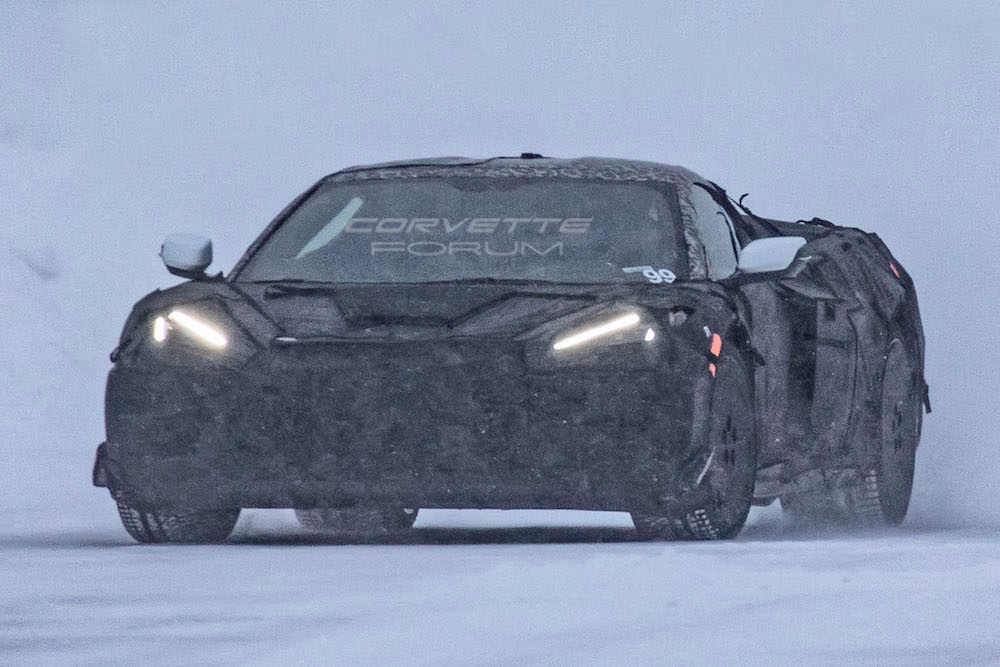 Are These Spy Shots of the 2022 Corvette Z06?