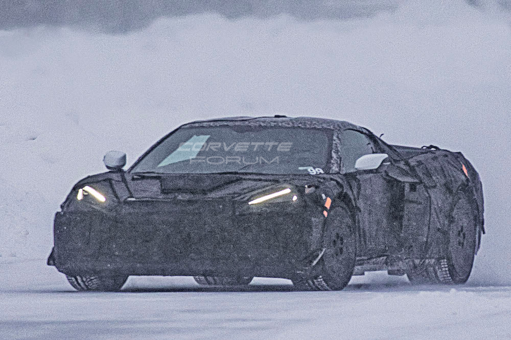 are these spy photos of the 2022 Corvette Z06?