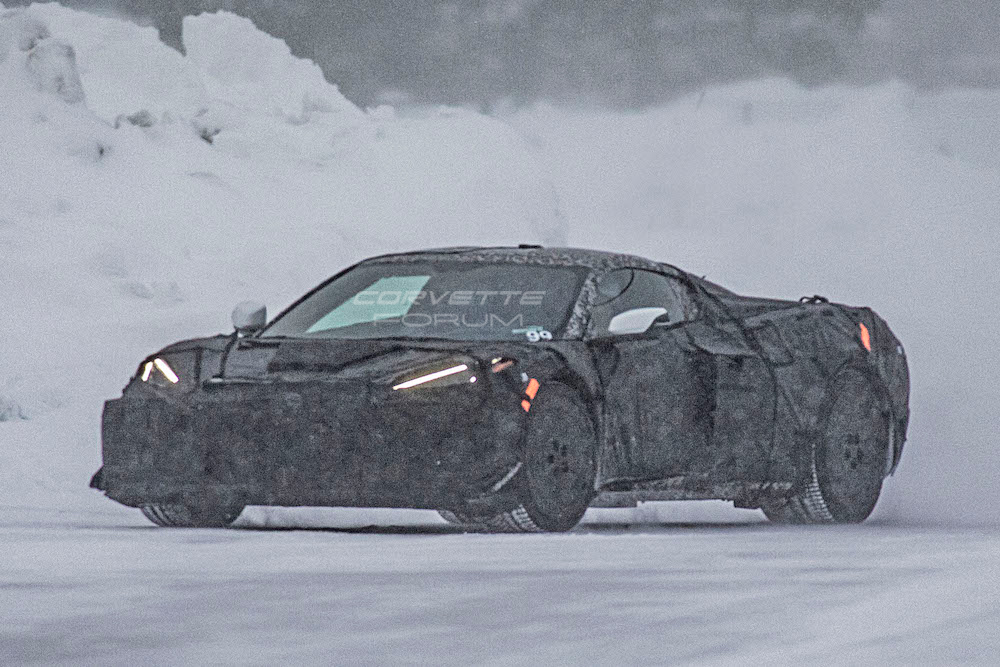 Are These Spy Shots of the 2022 Corvette Z06?