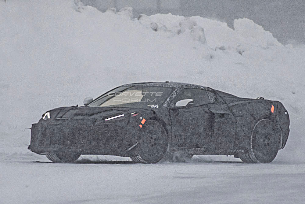 Are These Spy Shots of the 2022 Corvette Z06?