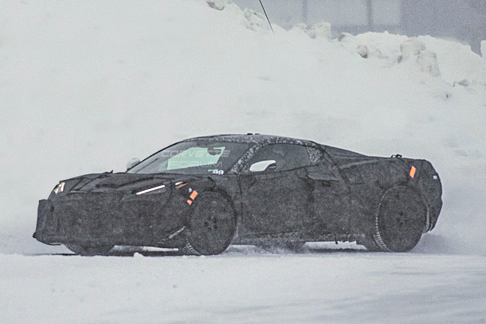 Are These Spy Shots of the 2022 Corvette Z06?