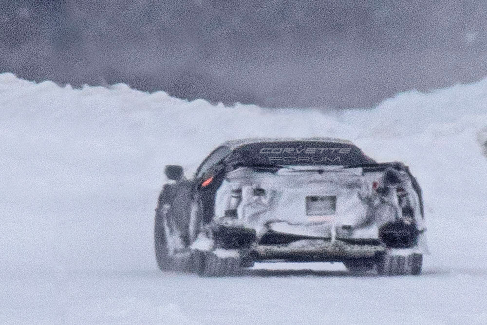 Are These Spy Shots of the 2022 Corvette Z06?