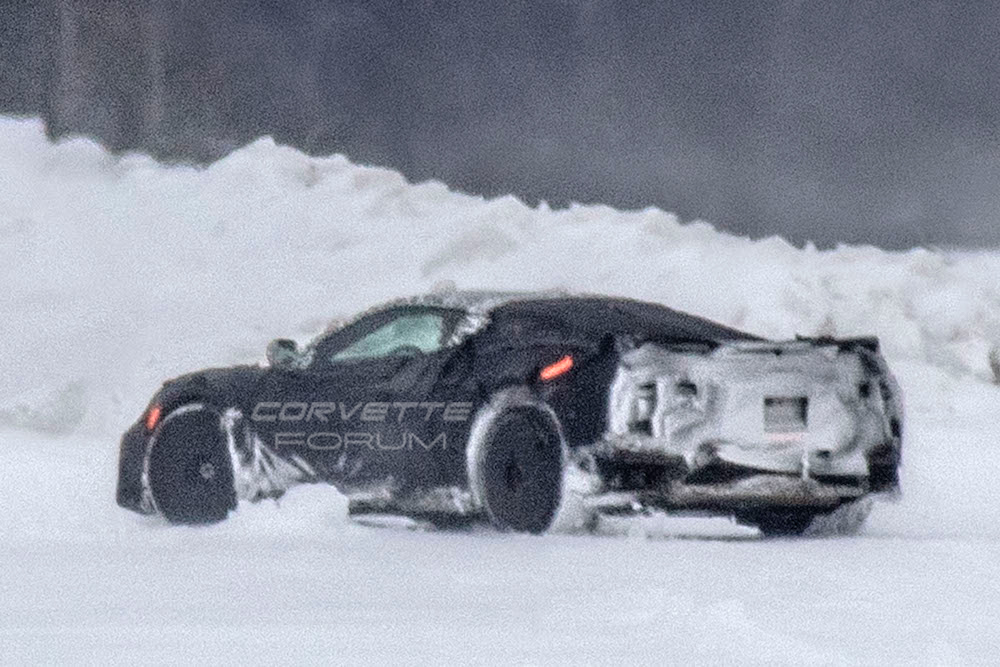 Are These Spy Shots of the 2022 Corvette Z06?