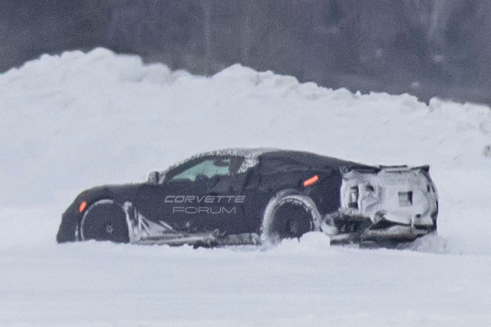 Are These Spy Shots of the 2022 Corvette Z06?