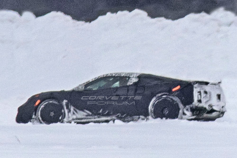 Are These Spy Shots of the 2022 Corvette Z06?