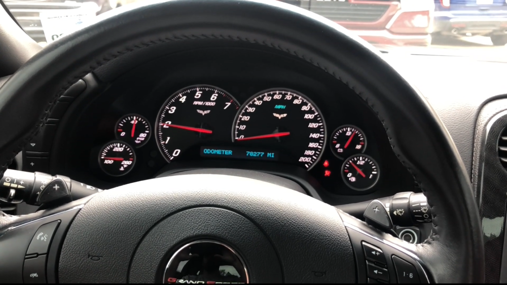 Corvette C6 Instrument Panel