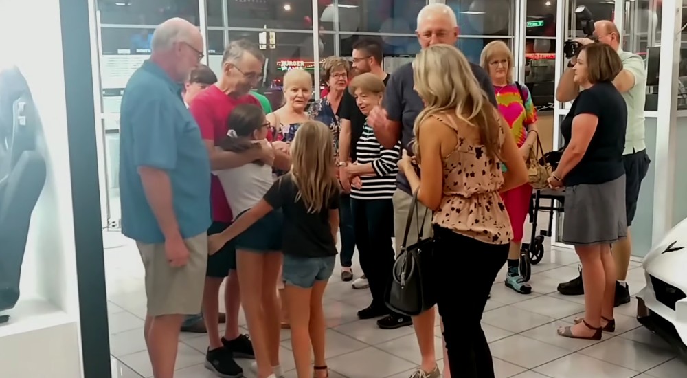 Cancer Fighter Meets C8 Corvette