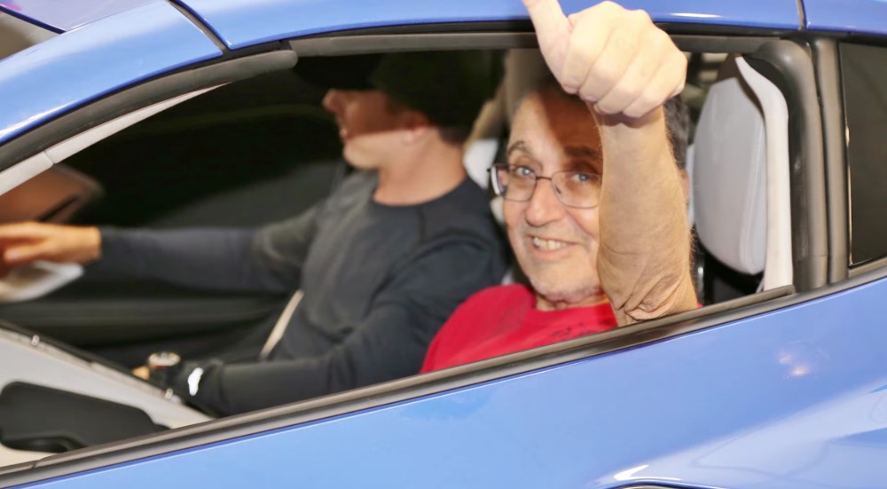 Cancer Fighter Meets C8 Corvette