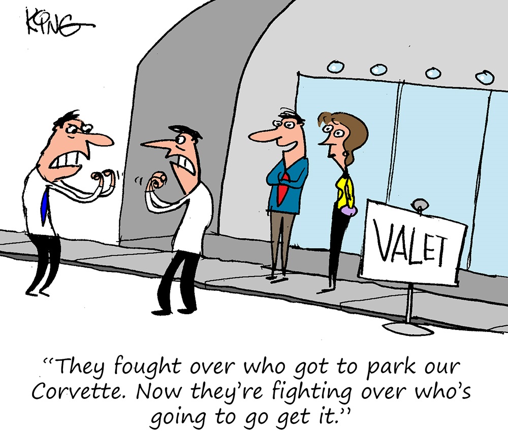 Corvette Forum Friday Funnies Valet Fight Club