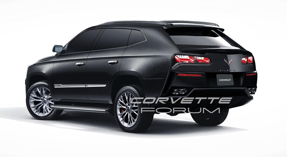 Corvette SUV Artwork Rear