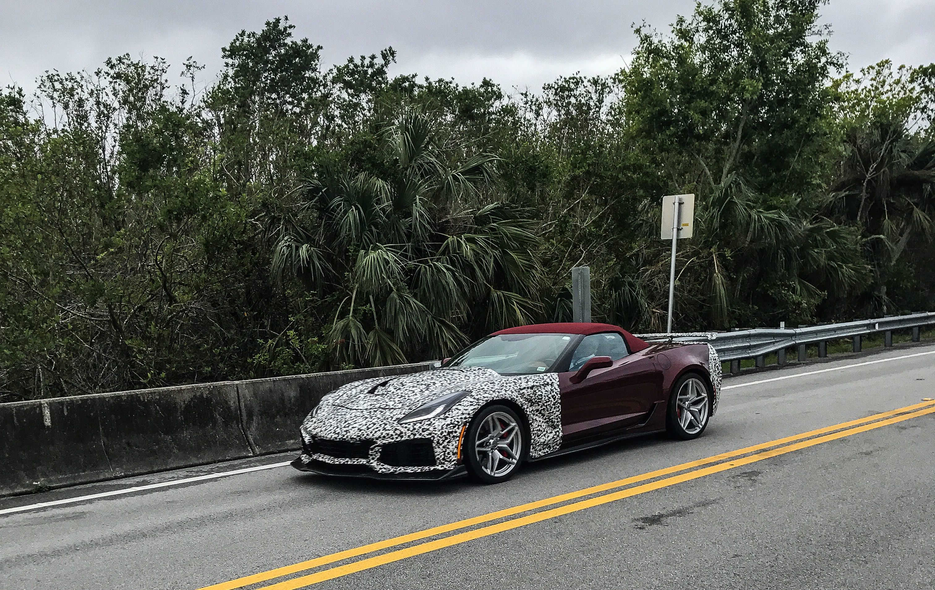 Chevrolet C7 Corvette ZR1 Spy Shot