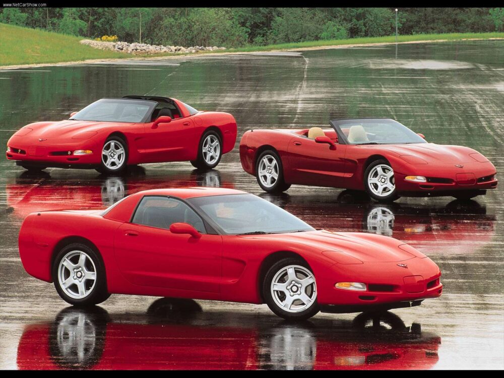 Chevrolet Corvette C5-1997-2004 lineup