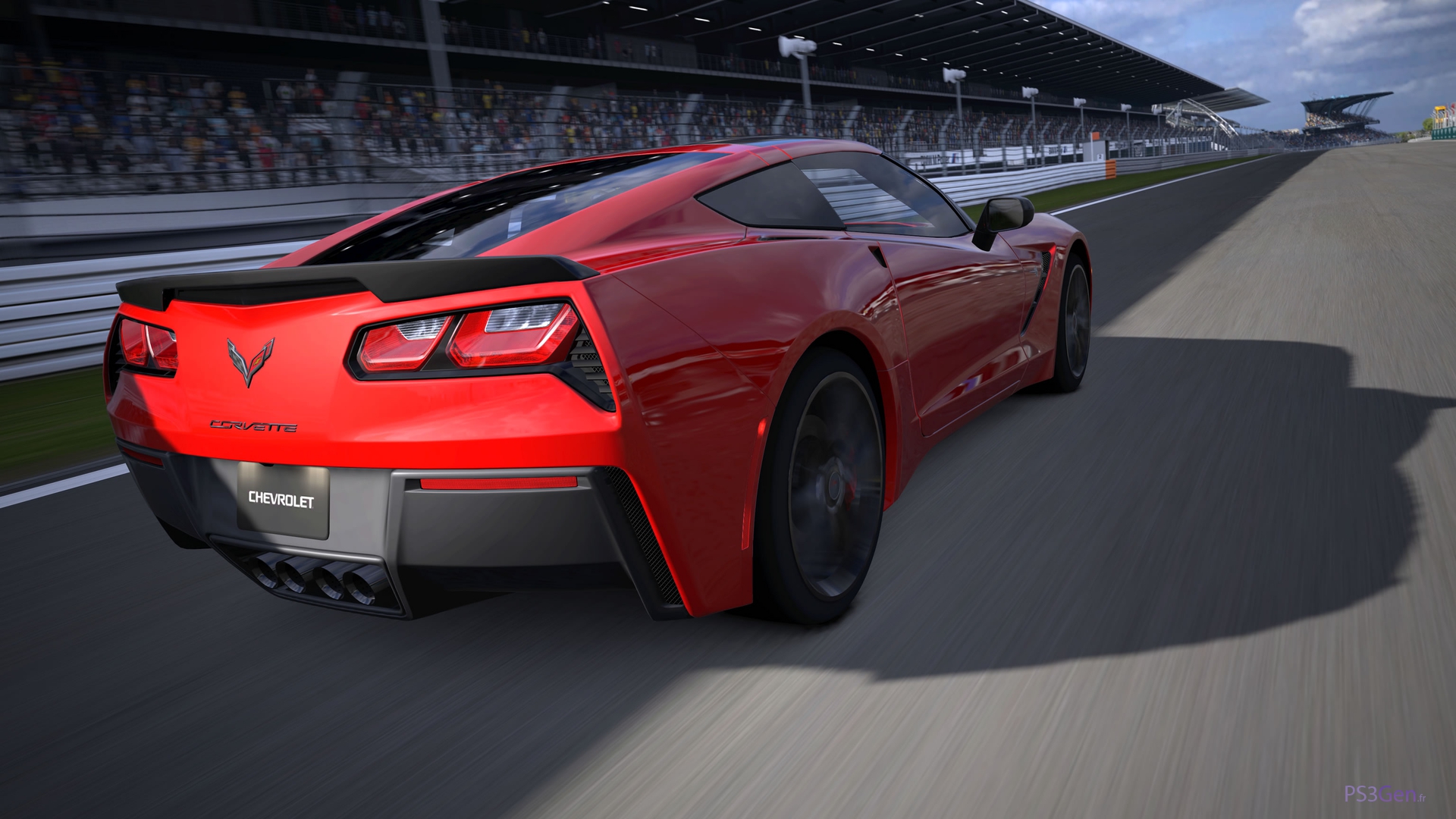 chevrolet-corvette-c7-stingray on track