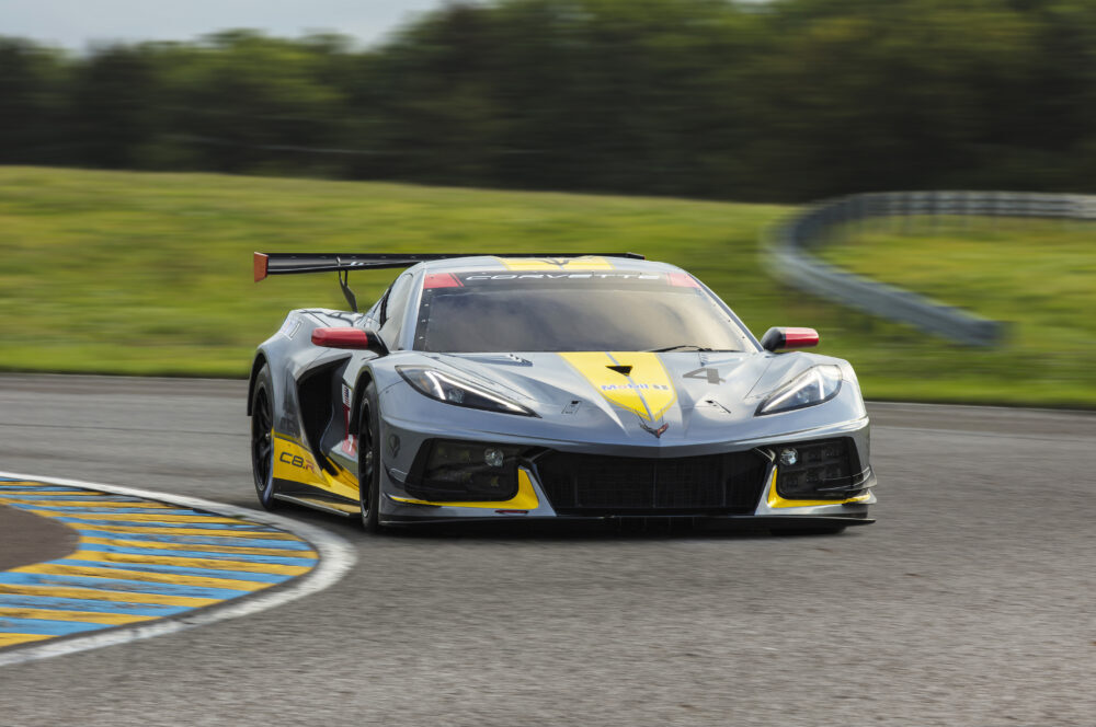 The Corvette C8.R is Chevy’s first mid-engine GTLM race car. T