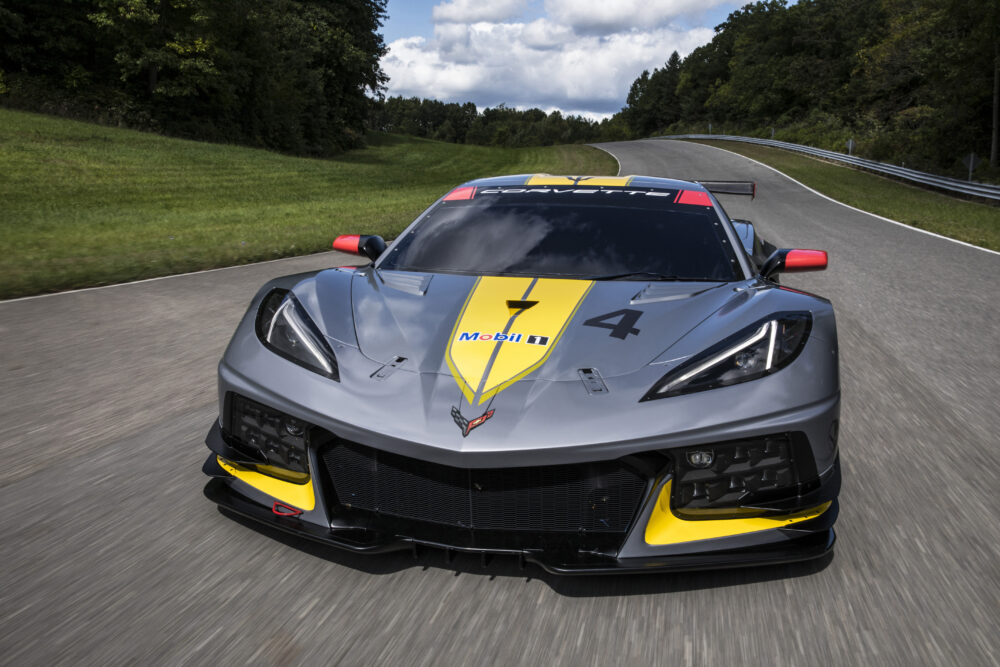 The Corvette C8.R is Chevy’s first mid-engine GTLM race car. T