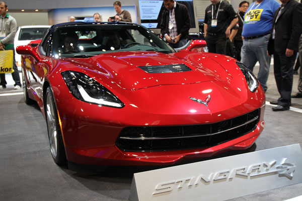 Chevrolet Corvette Stingray at 2014 International CES Home