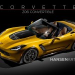 Topless Beauty: Corvette Z06 Convertible Gets Rendered