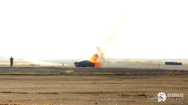 Cooked Corvette at Texas Mile Home