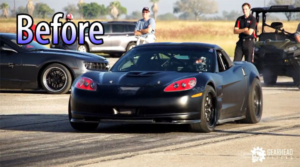 Cooked Corvette at Texas Mile (Pre-Cooked)