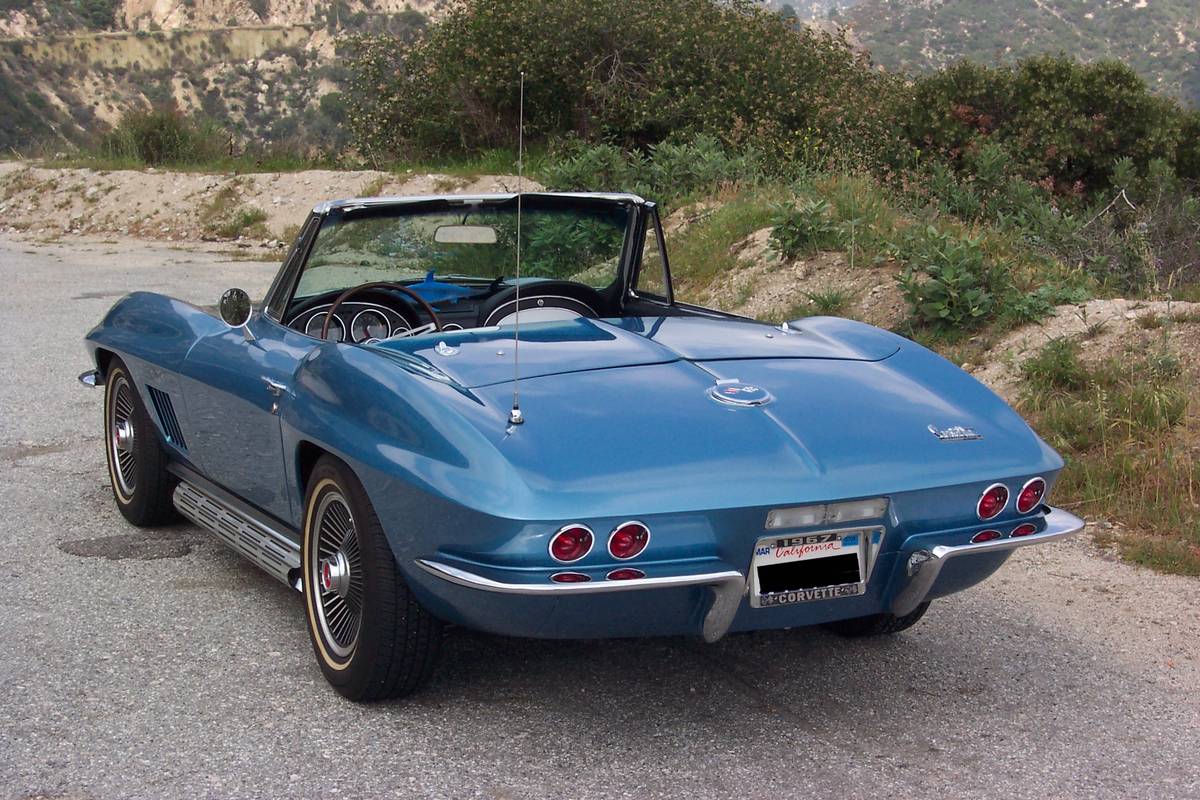 Marina Blue C2 Corvette