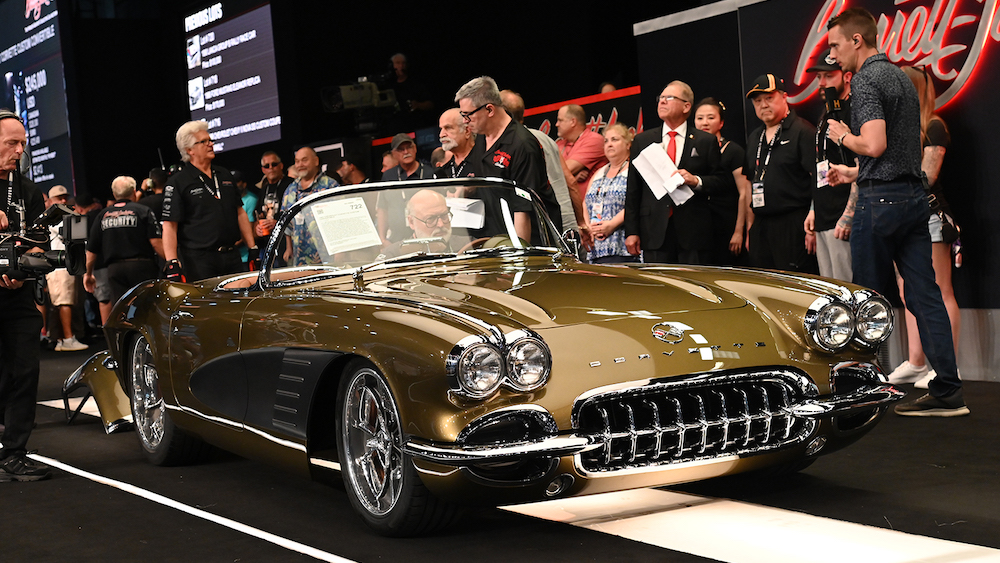 Corvette Auction at Barrett-Jackson