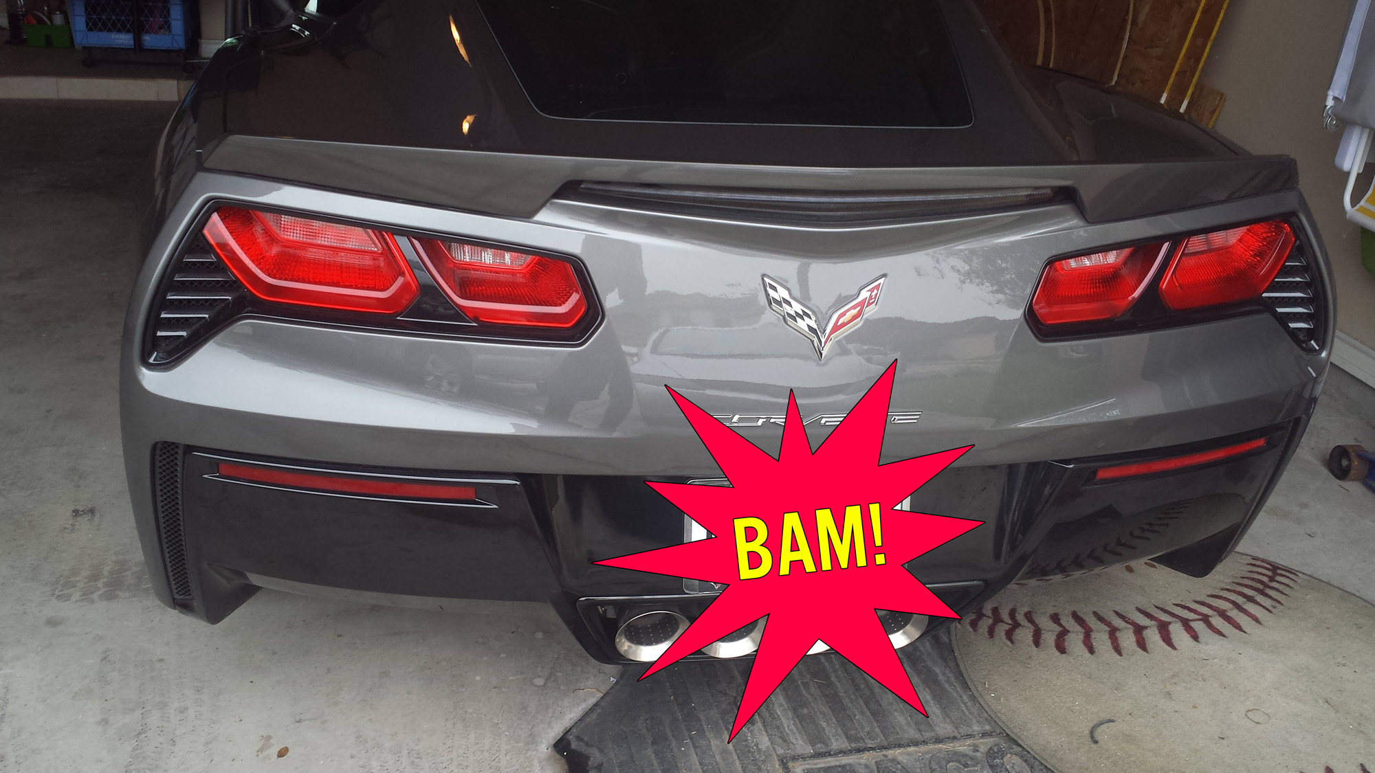 Corvette Bumper C7 Wounded